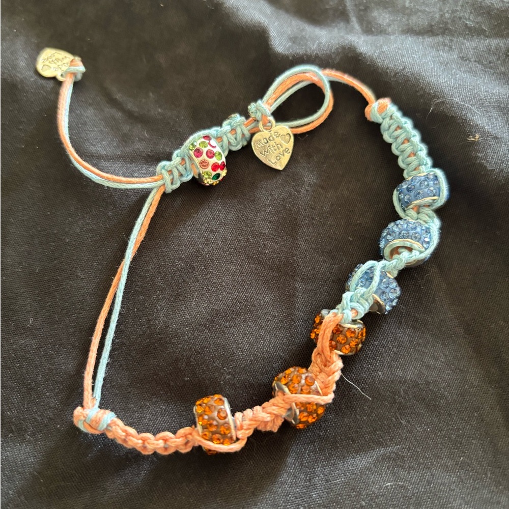 Hand Crafted Multicolor Beaded Bracelets